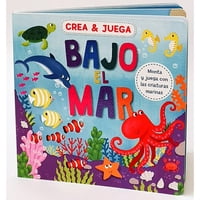Ediciones Lu - Libro Bajo El Mar (Crea & Juega)