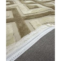 Feiya - Alfombra Jacquard Antideslizante Con Relieve 200X240 Cm