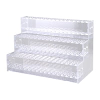 Magideal - Portalápices Para Escritorio, Estante Para Brochas De Maquillaje, Decoración Con Múltiples Agujeros, Organizador De Almacenamiento De Bolígrafos Para 3 Capas 144 Agujeros