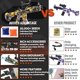 thumbnail image 1 of Big Electric M416 Gel Ball Blaster, Modos de Disparo Doble Splatter Ball Blaster con 20000, 1 of 2