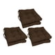 thumbnail image 1 of Cojín para Silla Blazing Needles de Sarga Cuadrado 40x40 cm Chocolate x6, 1 of 3