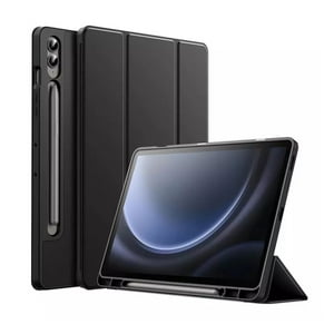 Genérico - Funda Smart Cover Para Tablet Samsung S9 Fe Plus 12.4"" - Negro