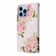 thumbnail image 5 of FOXDOCK Funda Tipo Cartera Floral para iPhone 13 Pro Max ,Funda con Tapa de Cuero PU, Protección Antigolpes con Ranuras para Tarjetas y Soporte, 5 of 5