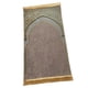 thumbnail image 4 of Oración Alfombra Decoración Poliéster Exquisito Antideslizante Para Eid Viajes Meditación Marrón, 4 of 5