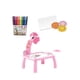 thumbnail image 3 of Tablero De Dibujo Para Ni?os Con 12 Bolígrafos De Colores Escritorio De Aprendizaje Regalos Del Día De San Valentín Rosa, 3 of 5