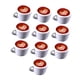 thumbnail image 2 of 10x Casa De Mu?ecas Café Latte Juguetes Escena De La Vida Modelo Decoración Mini Cocina Juguete Patrón De Corazón, 2 of 5