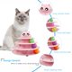 thumbnail image 4 of Juguete para Gatos UPSKY Rodillo Giratorio de 3 Niveles con 6 Pelotas, 4 of 6