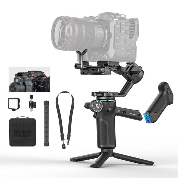 Gimbal de cámara FeiyuTech SCORP 3 Combo con seguimiento IA