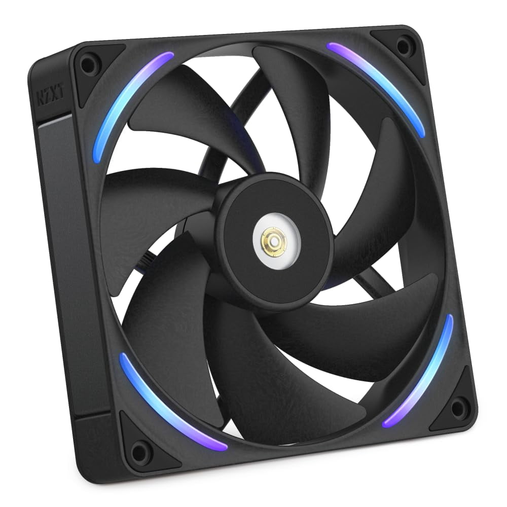 Ventilador De Caja Nzxt F140x Performance 140 Mm Pwm Rgb Negro