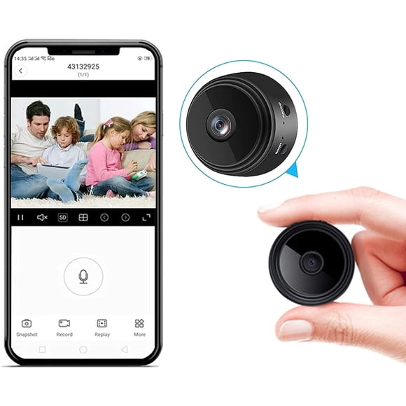 Cámara de seguridad X W EI UNION Secret WiFi 1080P con visión nocturna