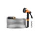 thumbnail image 1 of Manguera de jardín VEVOR Metal de acero inoxidable de 30 m con boquilla de 10 funciones, 1 of 9