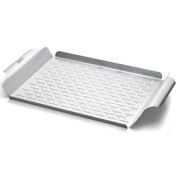 Sartén Weber Deluxe de acero inoxidable