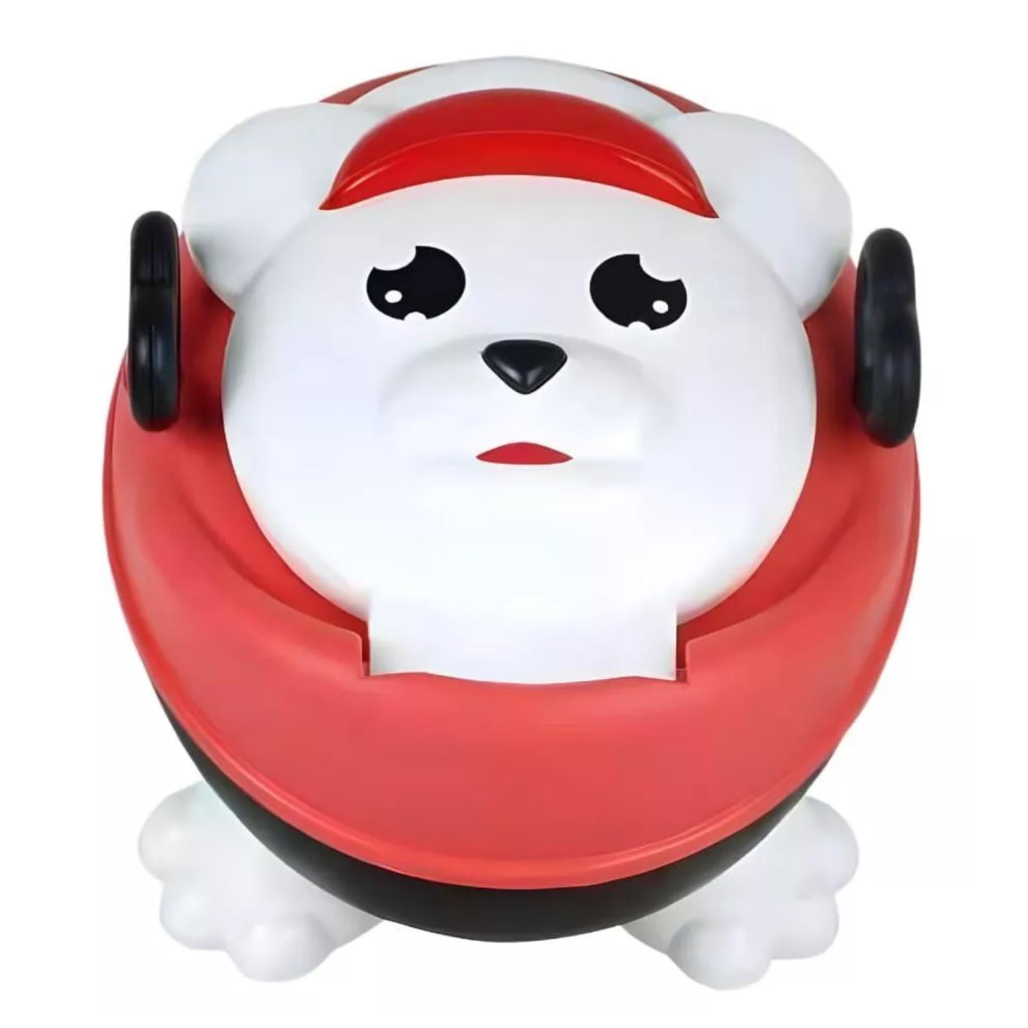 Genérico - Pelela Bacinica Con Luces Y Musica Oso Rojo Infantil