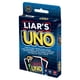 thumbnail image 1 of UNO Liars Juego de Cartas Versión Mentiroso 7+ años, 1 of 18