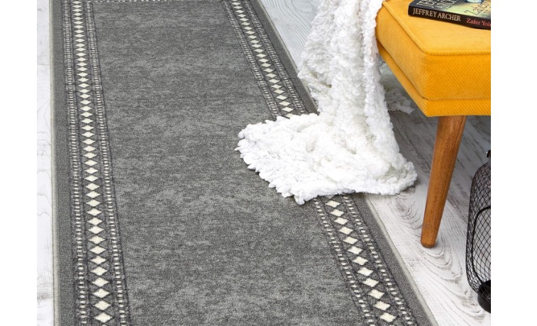 Home Fashion.Cl - Alfodia Alfombra Pasillo Gris 70 Cm X 5 Metros Con Goma Sin Overlock