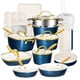 thumbnail image 1 of Juego de utensilios de cocina Gotham Steel Hammered, 20 piezas, cerámica de inducción, 1 of 9