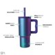 thumbnail image 2 of Vaso Simple Modern Kids Trek Collection 700 ml de acero inoxidable, 2 of 7