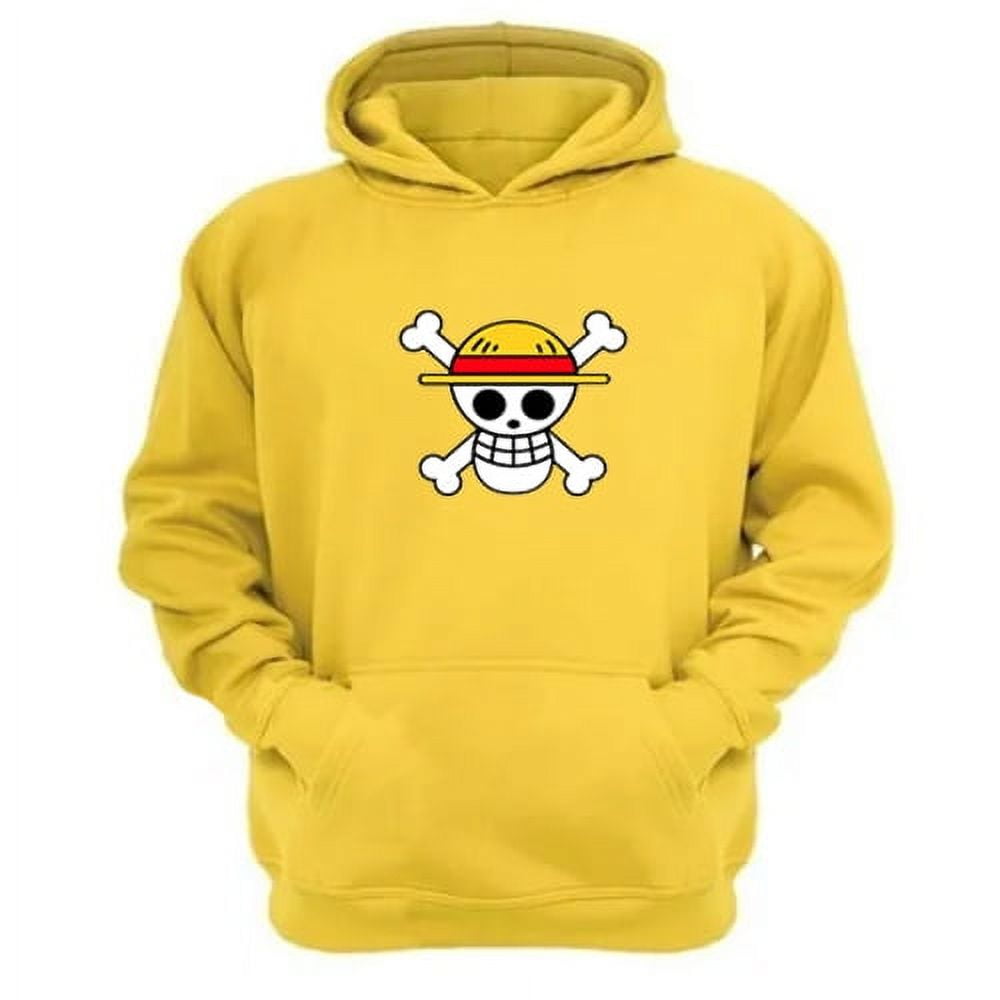 Genérico - Polerón Canguro One Piece Amarillo Talla Xs Unisex