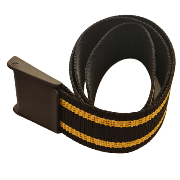 Cinturon Para Buceo 150x5cms Fibra Indeformable Negro