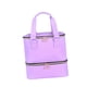 thumbnail image 4 of Bolsa de almacenamiento de esmalte de uñas de 2 niveles Bolsa de transporte de herramientas portátiles de arte de uñas portátiles Caja de soporte de violeta, 4 of 5