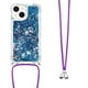 thumbnail image 2 of Funda FOXDOCK para iPhone 14 con Cuerda Ajustable, Brillo Líquido, Protección Antigolpes y Lente – Ideal para Regalo, 2 of 6