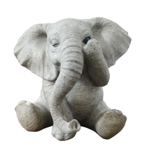 Magideal - Estatua De Animales En Miniatura Con Lindo Para La Decoración Del Hotel Del , Cubrir Cubre Ojo