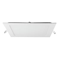 Teimporta - Panel Led Foco Plafón Empotrado Cuadrado 18W 22Cm Luz Fría Blanco