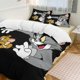 thumbnail image 2 of Tom And Jerry Cartoon Bedding Sets Ultra Soft Skin-Friendly Duvet Cover 3 Piece, Cute Comforter Cover Bed Set for Boys Girls Kids, 2 of 5