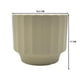 thumbnail image 5 of Macetero Maceta De Ceramica Limon Mate Lineas Verticales L, 5 of 8