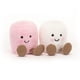 thumbnail image 1 of Peluches Jellycat Malvaviscos Rosas y Blancos Amuseables, 1 of 3