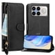 thumbnail image 1 of FOXDOCK Funda Tipo Cartera para Realme Narzo 80 Pro Cuero PU con Cremallera y Correa de Muñeca, Ranuras para Tarjetas, Soporte Plegable, Cierre Magnético, 1 of 5