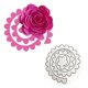 thumbnail image 1 of Troquel Metálico 6 X 5 7 Cm Flor Espiral 3d, 1 of 8