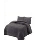 thumbnail image 1 of Cubrecama De Relieve 2 Plazas Color Gris Oscuro, 1 of 4