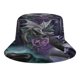 thumbnail image 1 of Anne Stokes Sombrero bucket para adultos, gorra de protección solar, sombrero de pescador plegable para viajes al aire libre, pesca y actividades de verano, 1 of 6