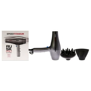 Rusk - Secador De Pelo De Titanio Rápido - Irpuc De Para Unisex - Secador De Pelo