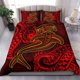 thumbnail image 1 of Juego de cama Samoa - Tatuaje Polinesio Tiburón Rojo, 1 of 3