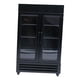 thumbnail image 4 of Mini 1/12 Casa De Muñecas Refrigerador Congelador Muebles De Madera Para Niños Niños Negro, 4 of 5