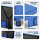thumbnail image 4 of Cojín portátil Alpcour para asiento de estadio, extragrueso, impermeable, 4 of 7