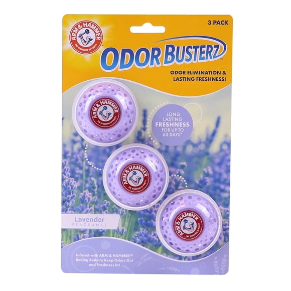 Bolas eliminadoras de olores Arm & Hammer OdorBusterz® Lavender, 3 unidades