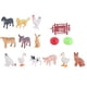 thumbnail image 1 of 12 Uds. Figuras De Animales De Granja, Juguetes, Adornos En Miniatura Para Decoración De Tartas De Animales De Granja, 1 of 3
