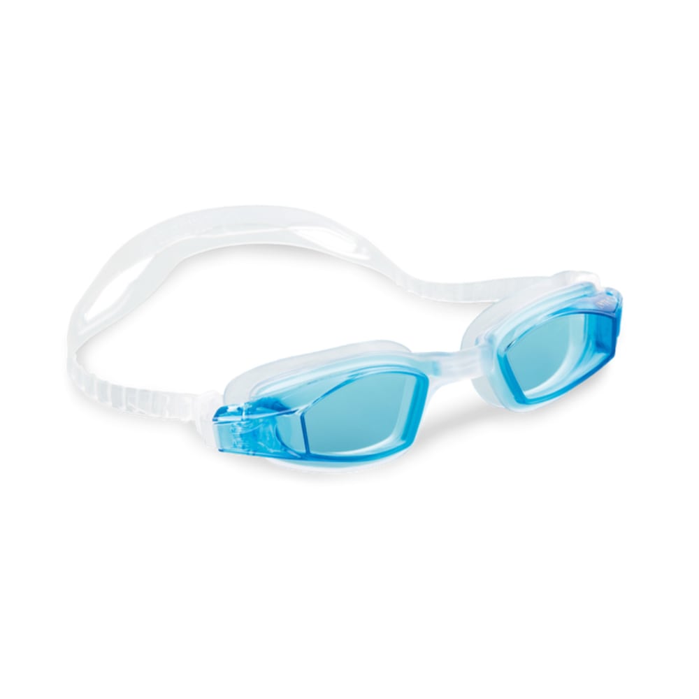 Lentes De Natación Youth Intex 8+ Goggles Azul