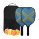 thumbnail image 1 of Pickleball Padel Mujer Cuadro De Carbono Con Bolsa De Pelotas Actividades Al Aire Libre Deportes Amarillo, 1 of 5