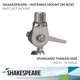 thumbnail image 2 of Soporte de trinquete Shakespeare 4187-BX de acero inoxidable con mango, 2 of 6