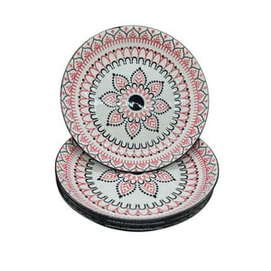 Oem - Pack 4 Platos Bowl Flores Con Diseños 3X20Cm