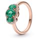 thumbnail image 1 of Anillo Pandora Three Stone Vintage, 1 of 2