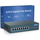 thumbnail image 1 of Conmutador PoE YuanLey de 8 puertos Gigabit 1000 Mbps 120 W 802.3af/at, 1 of 6