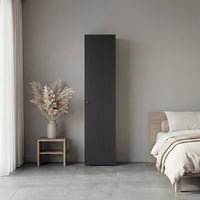 Closet 1 Puerta Tuhome Dreams Wengue Y Blanco 170,0X40,0X40,2 Cm