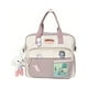 thumbnail image 1 of Kawaii Zipper Crossbody Bag, Cute Multifunctional Handbag With Cartoon Charm, School Bag Student Messenger Bag, 1 of 4