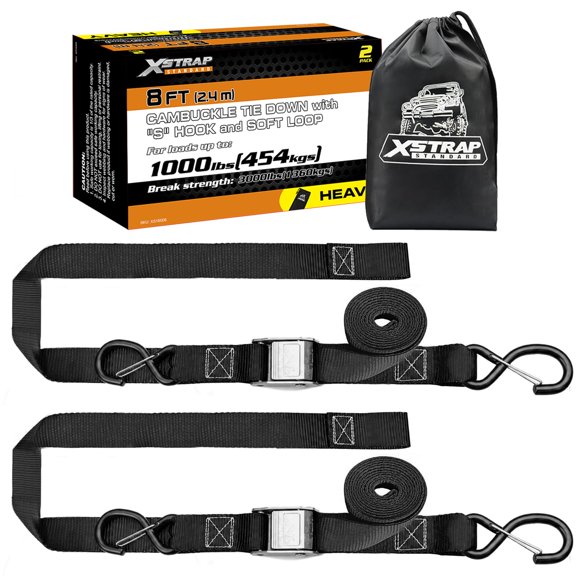 Correa de amarre XSTRAP STANDARD 2,4 m 1000 lb (454 kg) pack de 2