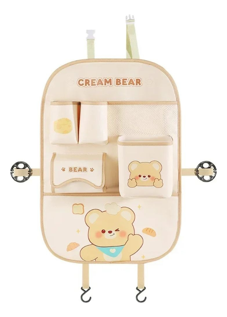 Genérico - Organizador Para Respaldo De Asiento Trasero Bolsillos Lau